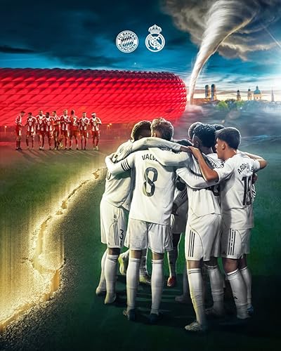 2025-2026 UEFA Champions League Bayern Munchen VS Real Madrid borítókép