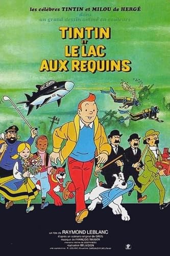 Tintin és a cápák tava borítókép